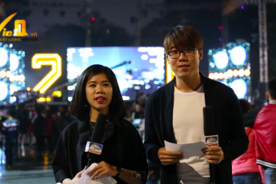 Toàn cảnh Lễ hội Đếm ngược Countdown 2017 chào đón năm mới tại Hà Nội