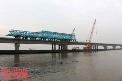 Hải Phòng: Hợp long cầu vượt biển dài nhất Đông Nam Á