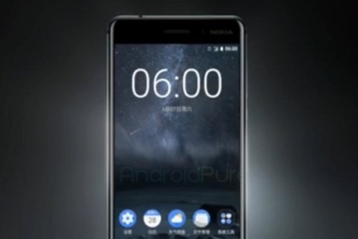 Nokia 6 bất ngờ ra mắt: Full HD, thân nguyên khối, RAM 4 GB