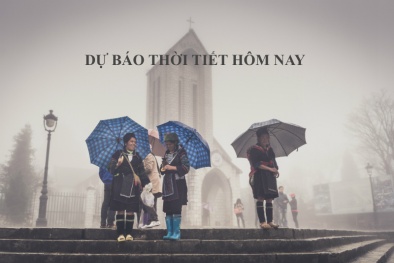 Dự báo thời tiết hôm nay: Bắc bộ có mưa, ngày mai trời rét