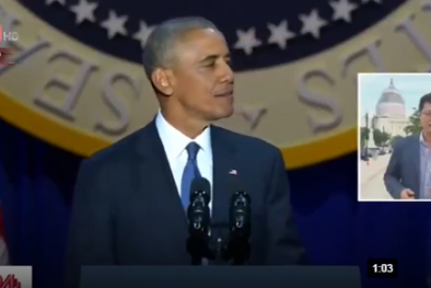 Ông Obama đọc diễn văn cuối cùng bảo vệ thành tựu 8 năm của mình