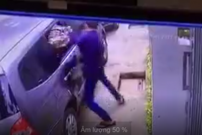 Video: Phá kính ô tô trôm đồ chỉ trong 3 giây