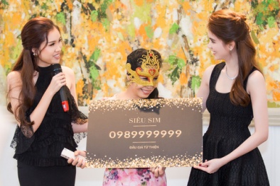 Nữ đại gia chi 18,6 tỷ đồng, đeo mặt nạ nhận siêu sim từ Ngọc Trinh