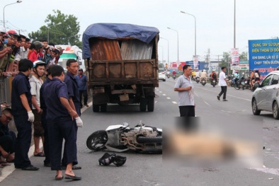 Va chạm với xe tải, 3 thanh niên tử vong tại chỗ
