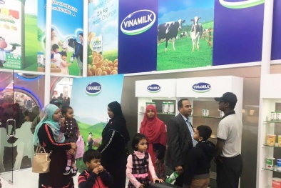 Vinamilk giới thiệu sản phẩm tới người tiêu dùng Bangladesh