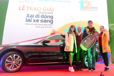 ‘Xài di động, Lái xe sang’, chàng SV năm 2 trúng ô tô 1,5 tỷ đồng