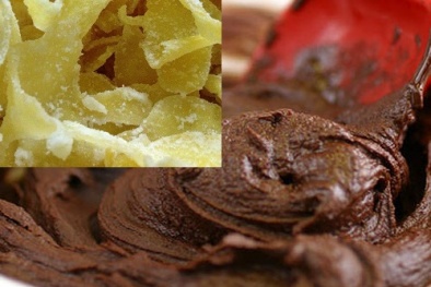 Mẹo làm mứt gừng ngon đón Tết với chocolate