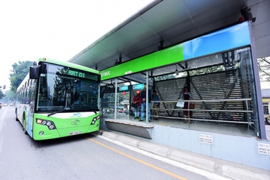 Cập nhật tin tức mới về thu tiền vé xe buýt nhanh BRT ở Hà Nội