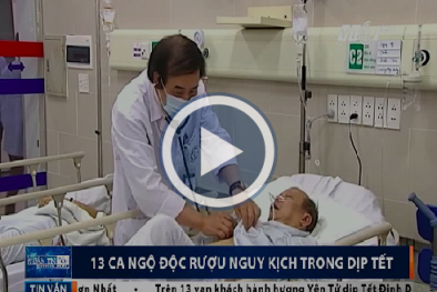 Uống rượu Tết, 13 người ngộ độc nguy kịch, hôn mê sâu