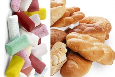 Nguyên nhân 'hủy hoại' sức khỏe của kẹo cao su và bánh mì