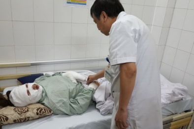 Video: Lột hết da mặt vì chùm bóng bay trang trí sinh nhật bất ngờ phát nổ