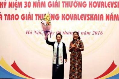 5 nhà khoa học nữ được trao giải thưởng Kovalevskaia 2016