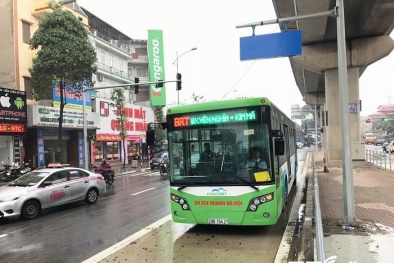 Báo cáo UBND TP Hà Nội về xe buýt nhanh ‘đội giá’ nhiều tỷ đồng