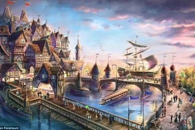 Choáng ngợp công viên giải trí Paramount 3,5 tỉ bảng, đối thủ Disneyland