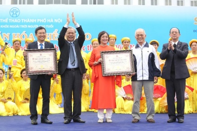 Kỷ lục mới về đồng diễn thể dục dưỡng sinh với người cao tuổi đông nhất