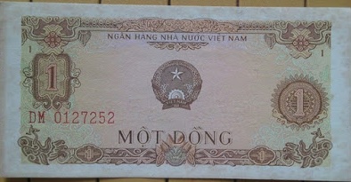 Tờ tiền cũ mệnh giá 1 đồng của Việt Nam được rao giá hơn 45 triệu trên eBay