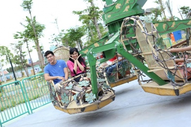 Đến Asia Park chơi thả ga, ngại gì nắng nóng