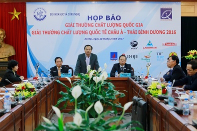 Sẽ có 77 doanh nghiệp được trao Giải thưởng Chất lượng quốc gia