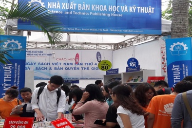 Hàng ngàn đầu sách khoa học 'hội tụ' tại Ngày Sách Việt Nam lần thứ 4