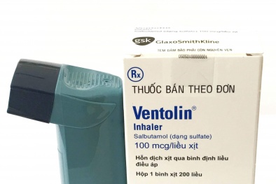 Thu hồi gần 600.000 thuốc xịt hen suyễn của GlaxoSmithKline