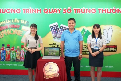 Tập đoàn Number 1 - Tân Hiệp Phát tặng 180 Iphone 7 Plus cho khách hàng