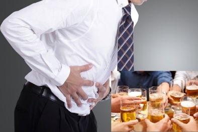 Vì sao rượu bia gây đau dạ dày?