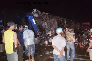 Tin mới vụ tai nạn xe khách trong đêm, hơn 10 hành khách nhập viện
