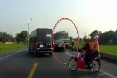 Lái xe tải tông tử vong 2 người đi xe máy ở Bắc Giang sẽ bị xử lý thế nào?