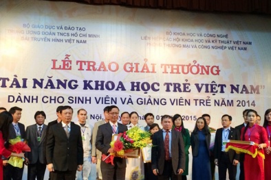 Giải thưởng KH&CN dành cho giảng viên trẻ trong các cơ sở giáo dục đại học