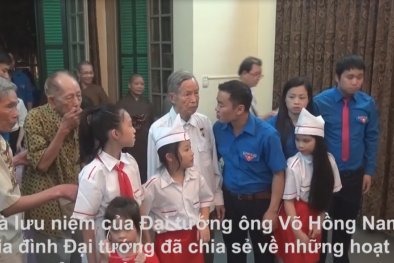 Video: Thế hệ trẻ thắp nến tri ân Đại tướng Võ Nguyên Giáp
