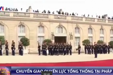 Tân Tổng thống Pháp chính thức nhậm chức