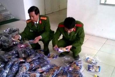 Bắt giữ hơn 1.700 đồ chơi trẻ em không chứng minh được nguồn gốc, chất lượng