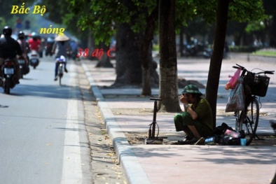 Dự báo thời tiết: Bắc Bộ tiếp tục nắng nóng lên tới 38 độ C