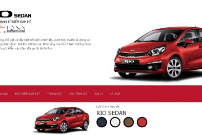 Kia Rio sedan niêm yết 485 triệu, giá lăn bánh thực tế là bao nhiêu?