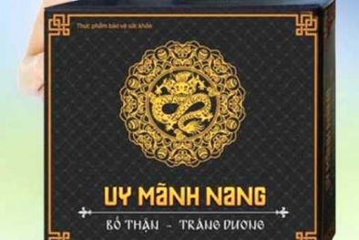 Thực phẩm chức năng Uy Mãnh Nang lại bị cảnh báo về chất lượng