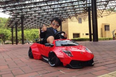 Ngắm siêu xe Lamborghini Murcielago dành cho ‘đại gia nhí’ giá 64 triệu đồng
