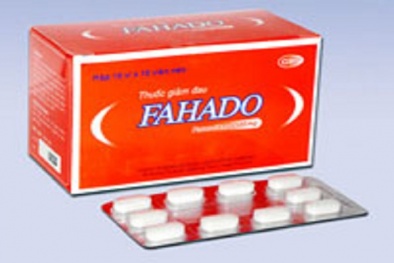 Thuốc hạ sốt Fahado có thể gây tác dụng phụ hoại tử da nhiễm độc