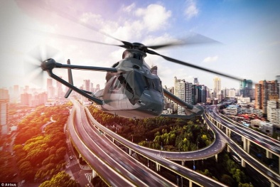 Cận cảnh máy bay trực thăng nhanh nhất thế giới sắp ra mắt của Airbus