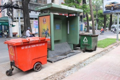 Đắp chiếu trạm thông tin du lịch thành nơi... đổ rác