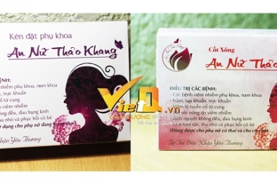 Kén đặt phụ khoa, cốt xông An Nữ Thảo Khang “mạo danh” thuốc chữa bệnh?
