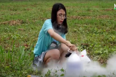 Clip 'nghịch dại' của Thơ Nguyễn dạy trò chơi cực nguy hiểm với trẻ con