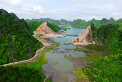 Bộ Văn hóa yêu cầu báo cáo vụ khai thác đá vịnh Hạ Long
