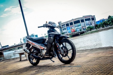 Chiêm ngưỡng Yamaha 125ZR độ hơn 300 triệu đồng tại An Giang