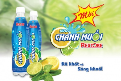 Tận mắt chứng kiến quy trình sản xuất nước chanh muối Restore