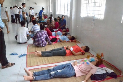 Vụ gần 600 công nhân ngộ độc: Chỉ tiêu vi sinh trong thức ăn vượt ngưỡng cho phép