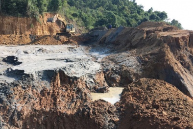 Công ty làm vỡ đập bùn thải ở Nghệ An bị phạt hơn 1 tỷ đồng