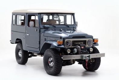 Phục chế mẫu SUV FJ40 Land Cruiser với thiết kế cổ điển của Toyota