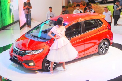 Cận cảnh xe Honda Jazz 2017 giá 356 triệu đồng đang có mặt tại Việt Nam