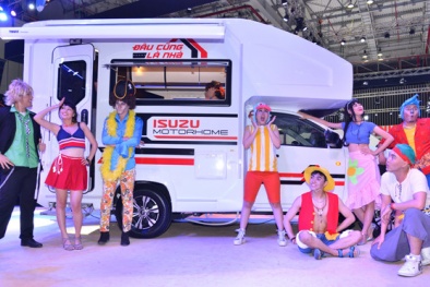 Cận cảnh Isuzu MotorHome lần đầu có mặt tại VMS 2017