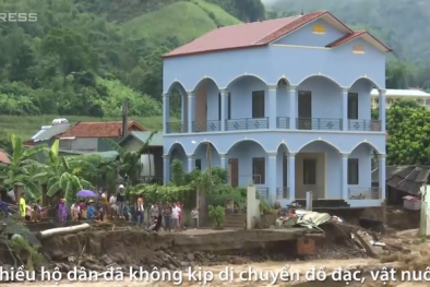 Ba người chết, 46 căn nhà bị cuốn trôi trong lũ quét Sơn La